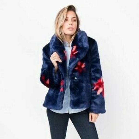 Pia Rossini Jackets & Blazers - Pia Rossini Anastasia Faux Fur Coat
